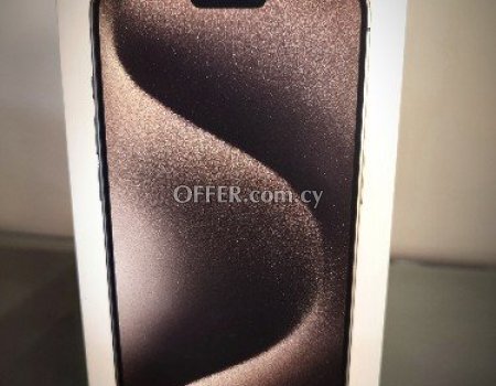 iPhone 15 Pro Max 256 GB Σφραγισμένο