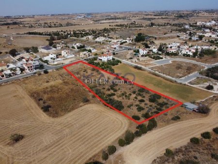 Residential field in Ormideia, Larnaca