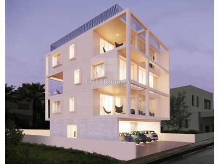 Modern whole floor two bedroom apartment for sale in Lakatamia