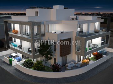 Ground Floor 3 Bedroom Apartment With Yard  In Leivadia, Larnaca