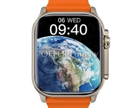 Smartwatch Hightech 10 Ultra 49mm Orange