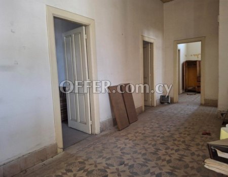 Listed house with many rooms in Limassol's center just 100m to the sea