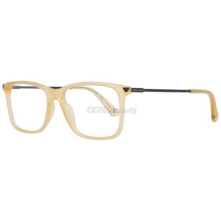 Police Yellow Men Optical Frames