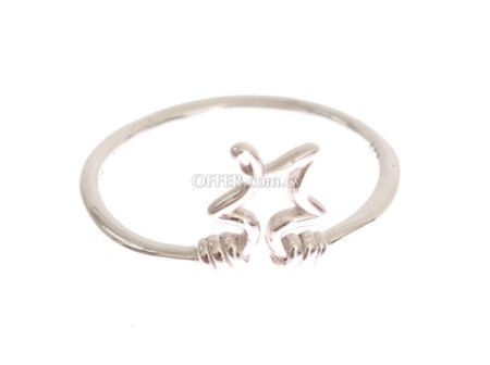 Nialaya Chic Silver Statement Ring