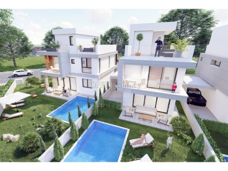 New four bedroom villa for sale in Agios Tychonas tourist area