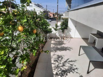 Ground Floor Luxury 3 Bedroom Apartment Fully Furnished   In Engomi, N