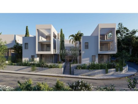 New four bedroom semi detached house in Fasoula area of Limassol