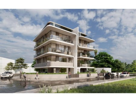 New two bedroom apartment with roof garden in Engomi area near Bo Concept