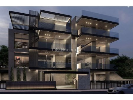 Brand new luxury 2 bedroom apartment under construction in Agia Phyla