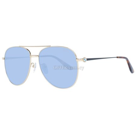 BMW Gold Men Sunglasses