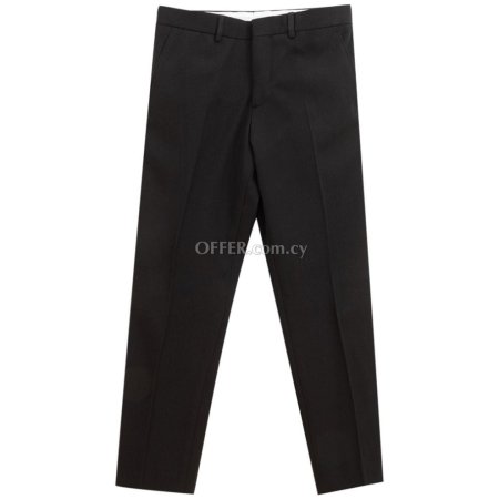 Burberry Black Wool Jeans & Pant