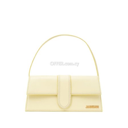 Jacquemus Yellow Leather Shoulder Bag