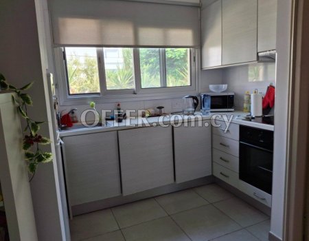 One bedroom fully renovated ground floor apartment furnished in Katholiki