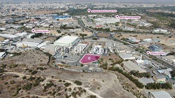 Corner industrial plot in Strovolos, Nicosia