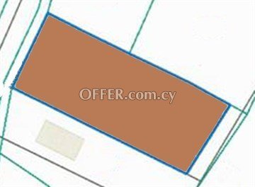 Piece Of Land 6067 Sq.m.  In Latsia, Nicosia - Close To Lemon Park