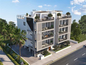 Luxury 2 Bedroom Penthouse With Roof Garden  In Krasa Area- Aradippou,