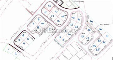 Under Division Plot Of 563 Sq.m.  In Kiti, Larnaka