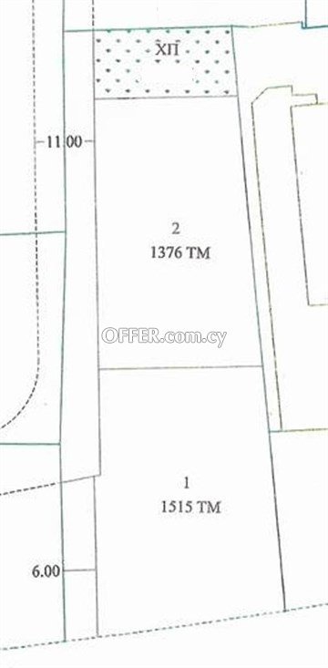 Industrial Plot Of 1515 Sq.m.  In Kokkinotrimithia, Nicosia