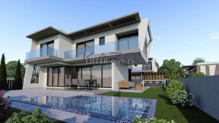 Brand New Detached Houses with Roof Garden for Sale in Parekklisia, Limassol