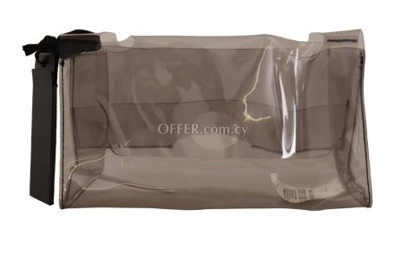 PINKO Chic Transparent Clutch for Evening Elegance