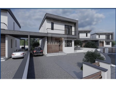 Brand New Four Bedroom Houses for Sale in Moni Limassol