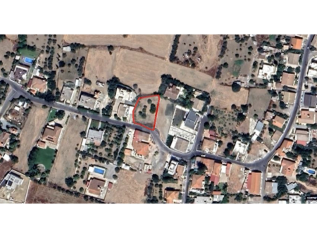 Field of 809sq.m. for sale in Pano Deftera near Agios Georgios Church