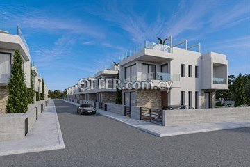 Sea & Mountain View 3 Bedroom Luxury Villa  In Geroskipou, Pafos - Onl