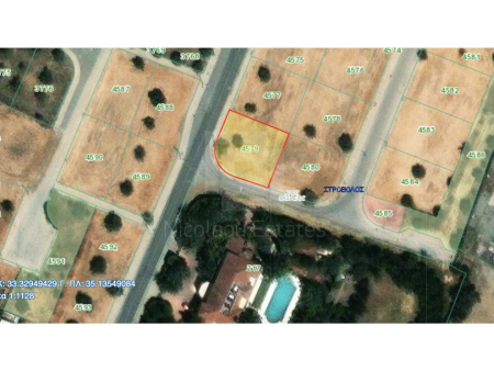 Two adjacent plots 1186sq.m. for sale in Strovolos Eleonon area