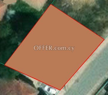 Residential Plot Of 551 Sq.m.  In Anageia, Nicosia