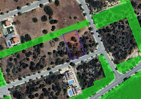 Building Plot for sale in Secret Valley, Paphos