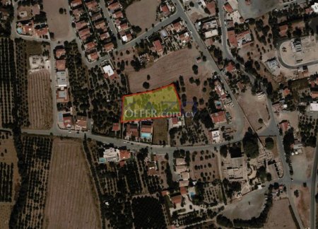 Residential Land for Sale in Castle Area, Kolossi Limassol