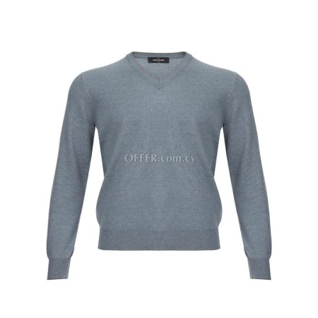 Gran Sasso Elegant Cashmere Sweater in Chic Gray