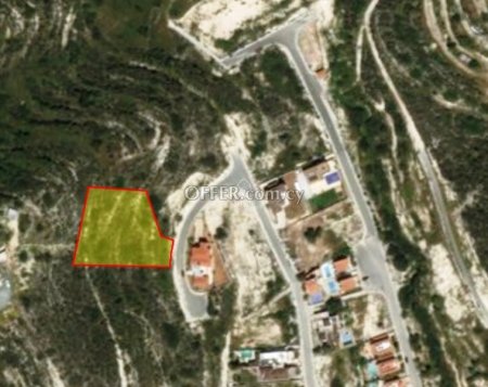 PLOT OF 2542 SQ M. IN PALODIA LIMASSOL