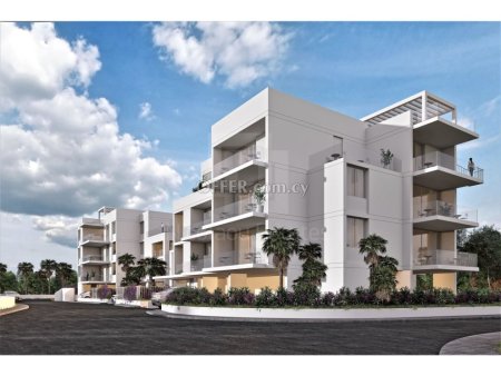 New two bedroom ground floor apartment in Aradippou area of Larnaca