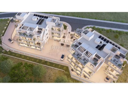 Brand new luxury 2 bedroom penthouse apartment under construction in Agios Athanasios