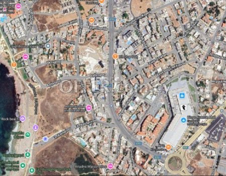 For sale plot of land in center of Paphos. Продается участок земли в центре Пафоса.