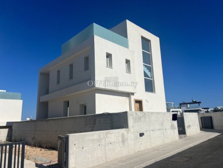 Modern Detached House with Sea View in Protaras