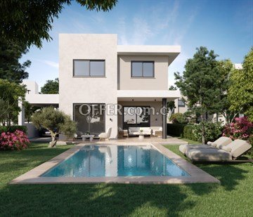 A Private Complex Luxury 4 Bedroom House  In Agios Tychonas, Limassol 