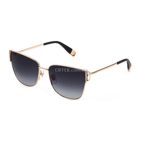 Furla Gold Metal Sunglasses