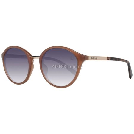 Timberland Brown Plastic Sunglasses