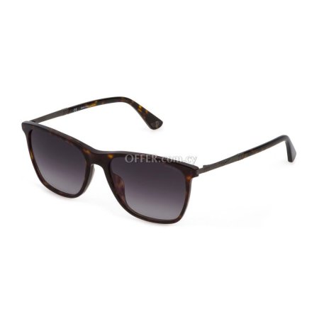 Police Brown Metal Sunglasses