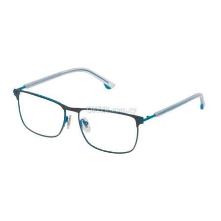 Police Blue Metal Frames