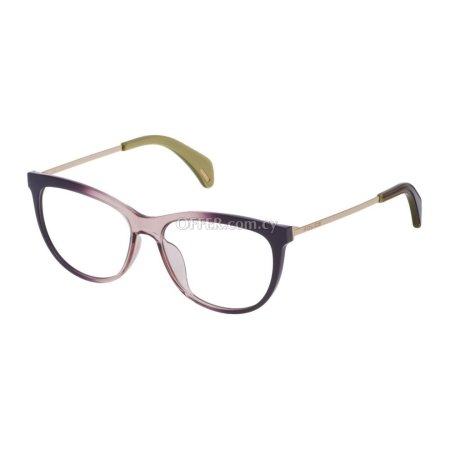 Police Purple Plastic Frames