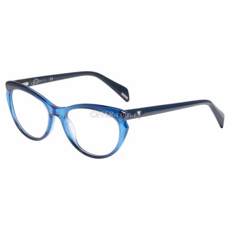 Police Blue Plastic Frames