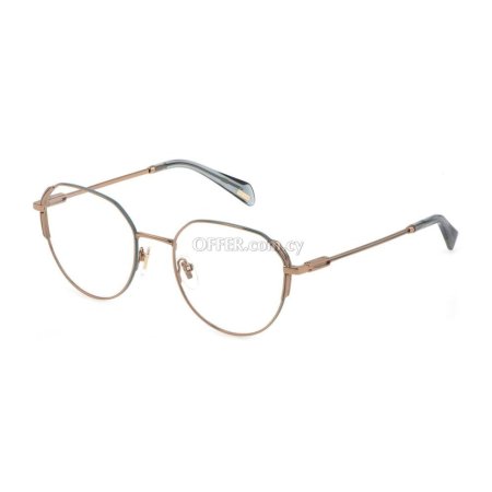 Police Brown Metal Frames