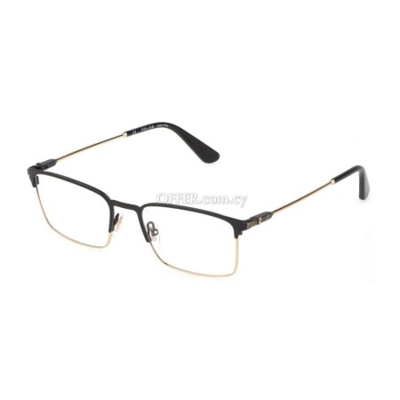 Police Black Metal Frames