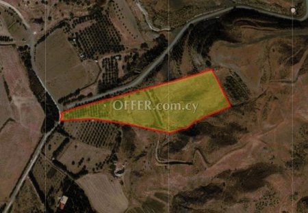 Field for sale in Agia Varvara Pafou, Paphos