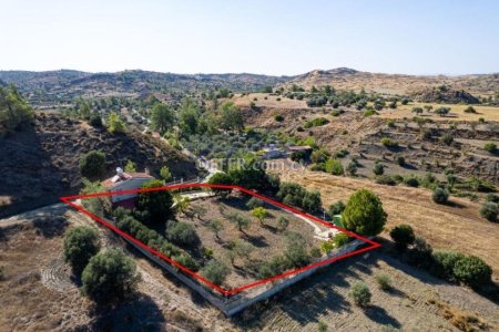 Field with a house in Kapedes, Nicosia