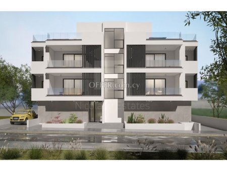 New three bedroom apartment with roof garden in Strovolos near American medical center