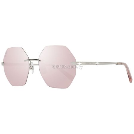 Swarovski Silver Metal Sunglasses